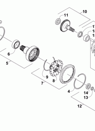 GEARCASE ASSEMBLY