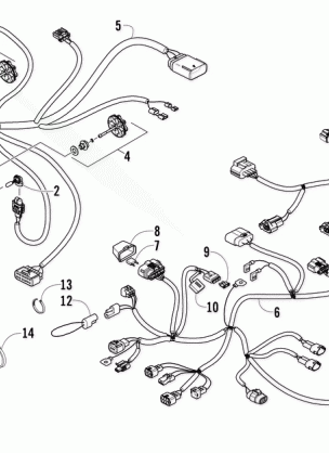 HEADLIGHT AND WIRING ASSEMBLIES