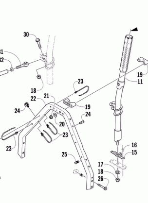 STEERING POST ASSEMBLY