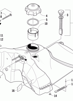 GAS TANK ASSEMBLY