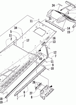 TUNNEL REAR BUMPER AND TAILLIGHT ASSEMBLY