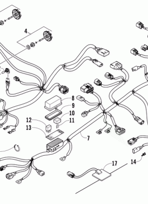 HEADLIGHT AND WIRING ASSEMBLIES