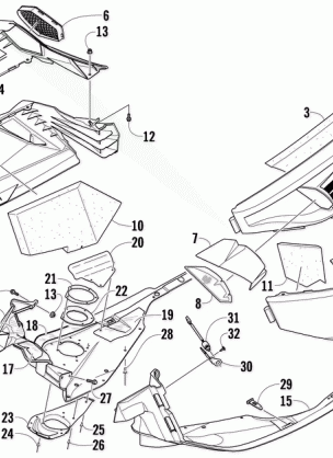 SKID PLATE AND SIDE PANEL ASSEMBLY