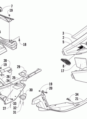 SKID PLATE AND SIDE PANEL ASSEMBLY