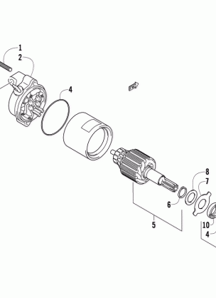 STARTER MOTOR ASSEMBLY