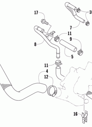 WATER HOSE ASSEMBLY