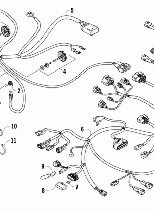 HEADLIGHT AND WIRING ASSEMBLIES