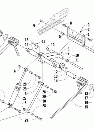 REAR SUSPENSION REAR ARM ASSEMBLY