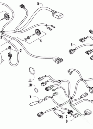 HEADLIGHT AND WIRING ASSEMBLIES