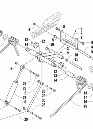 REAR SUSPENSION REAR ARM ASSEMBLY