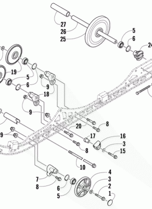 IDLER WHEEL ASSEMBLY