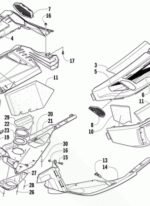 SKID PLATE AND SIDE PANEL ASSEMBLY