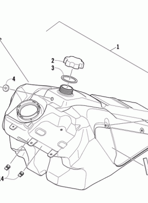 GAS TANK ASSEMBLY