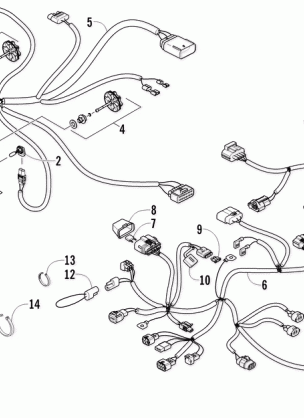 HEADLIGHT AND WIRING ASSEMBLIES