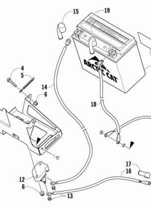 BATTERY AND TRAY ASSEMBLY