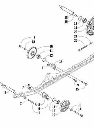 IDLER WHEEL ASSEMBLY