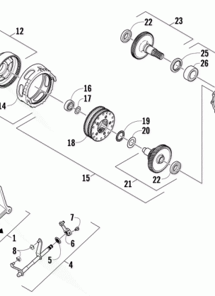 GEARCASE ASSEMBLY