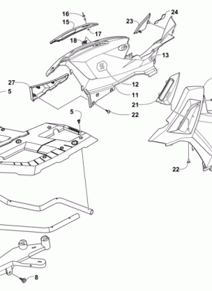 FRONT RACK AND SIDE PANEL ASSEMBLIES