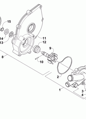 WATER PUMP ASSEMBLY