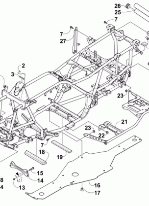 FRAME AND RELATED PARTS