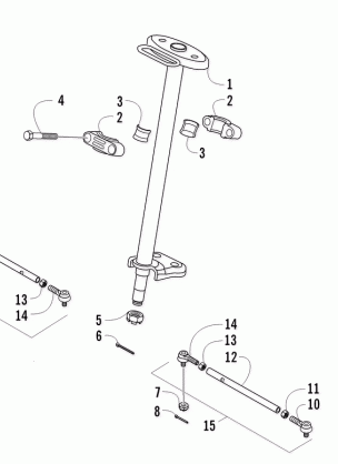 STEERING POST ASSEMBLY