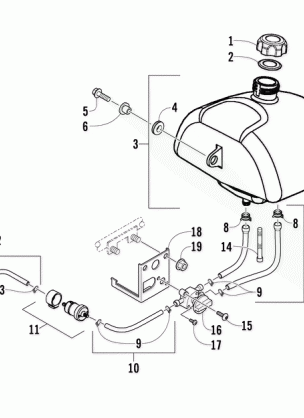 GAS TANK ASSEMBLY