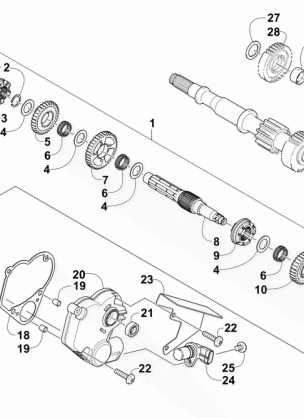 SECONDARY TRANSMISSION ASSEMBLY