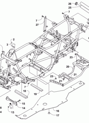 FRAME AND RELATED PARTS