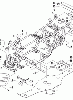 FRAME AND RELATED PARTS