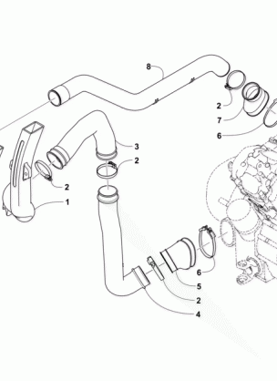 CASE / BELT COOLING ASSEMBLY