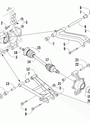 REAR SUSPENSION ASSEMBLY