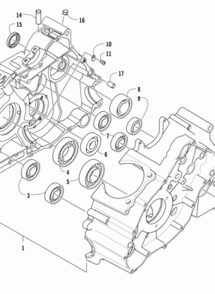 CRANKCASE ASSEMBLY