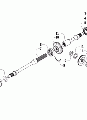 SECONDARY DRIVE ASSEMBLY