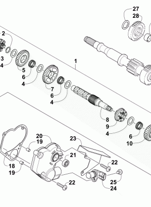 SECONDARY TRANSMISSION ASSEMBLY