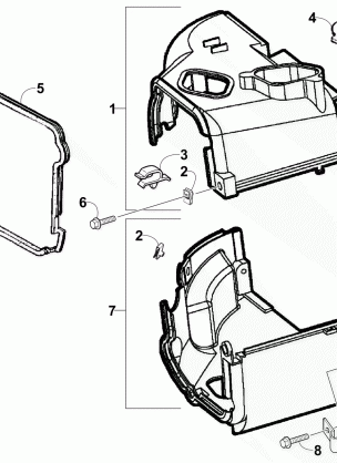 ENGINE SHROUD ASSEMBLY