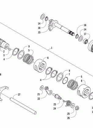 GEAR SHIFTING ASSEMBLY