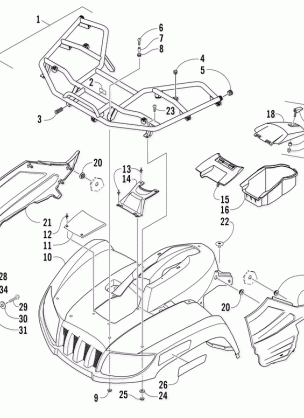 FRONT BODY PANEL ASSEMBLY