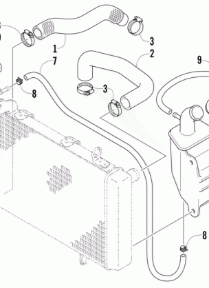 RADIATOR HOSE ASSEMBLY