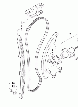 CAM CHAIN ASSEMBLY