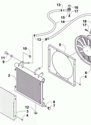 OIL COOLER ASSEMBLY (VIN: Up to V17T230317)