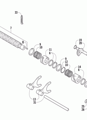 GEAR SHIFTING ASSEMBLY