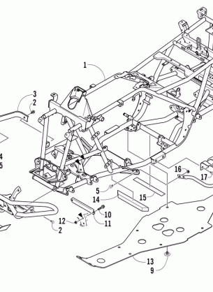 FRAME AND RELATED PARTS