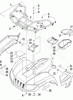 FRONT BODY PANEL ASSEMBLY