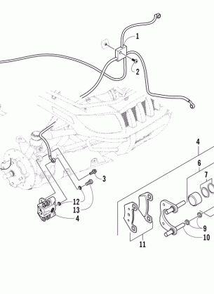 HYDRAULIC BRAKE ASSEMBLY