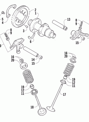 CAMSHAFT / VALVE ASSEMBLY