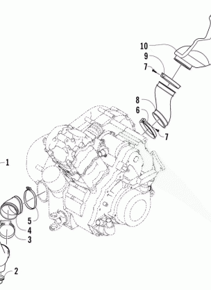 CASE / BELT COOLING ASSEMBLY