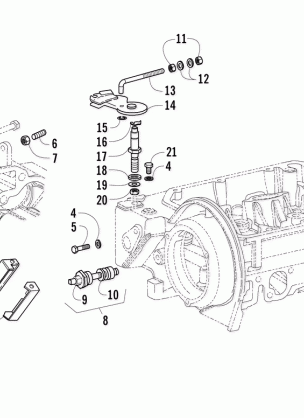 THROTTLE CONTROL AND LOCKED TORQUE DEVICE ASSEMBLIES