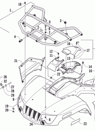 FRONT BODY PANEL ASSEMBLY