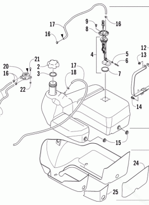 GAS TANK ASSEMBLY