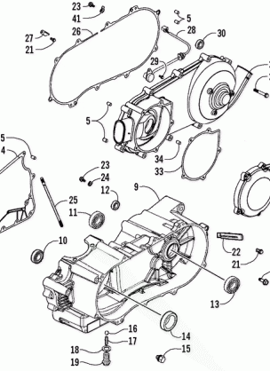 CRANKCASE ASSEMBLY